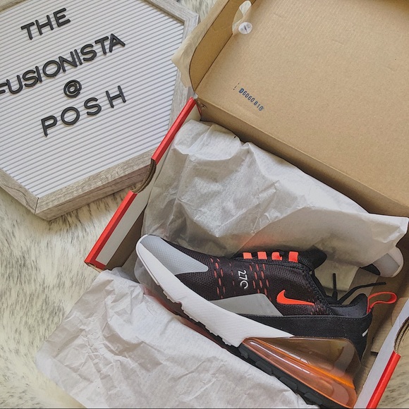 ‼️sold‼️Rare Nike Air Max 270 Black 6.5Y/8W - Picture 8 of 8
